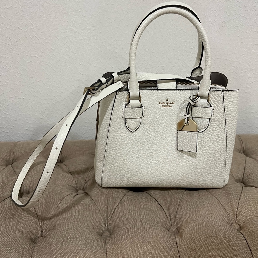 Kate spade white purse